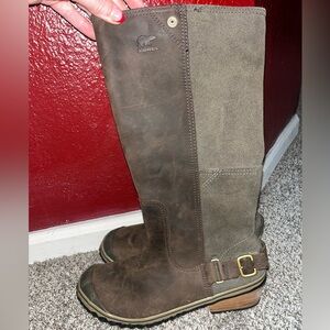 Sorel Women's Knee High Brown Boots